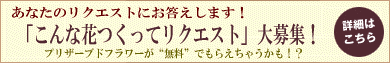 こんな花つくってリクエスト大募集！