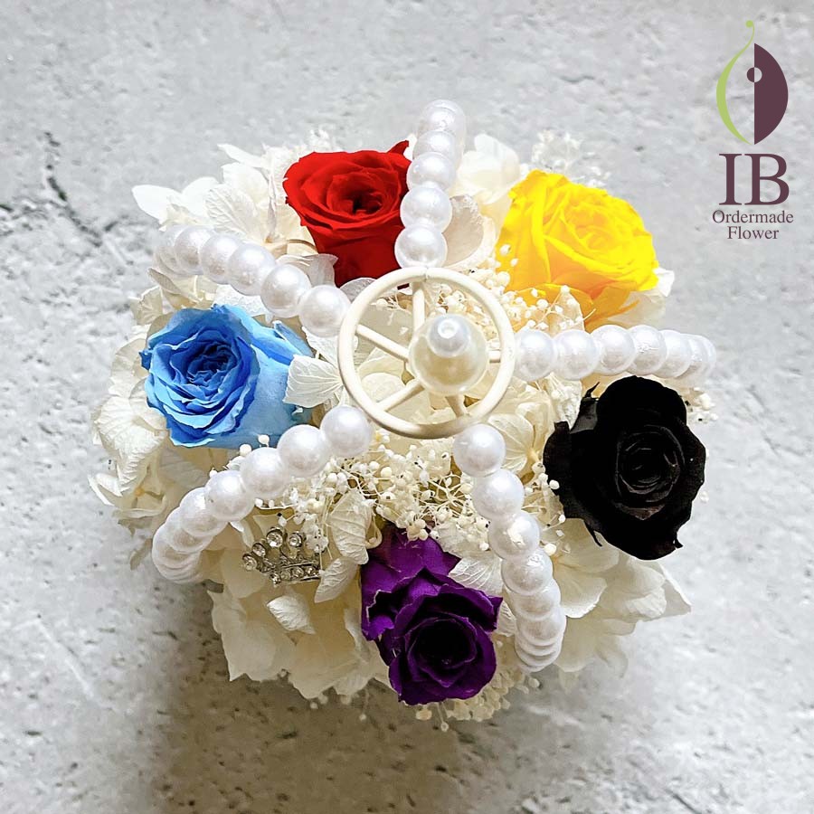 バラのクラウンアレンジ