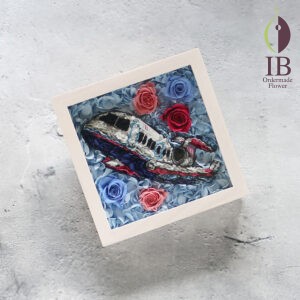 ブリザードフラワー オーダーメイド　退職のお祝い　251129mh 008