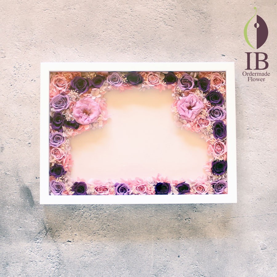 プリザーブドフラワー　古稀祝い