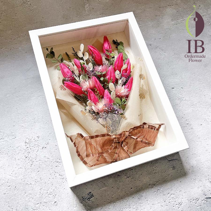 希少なチューリップおお花で装飾プリザーブドフラワー