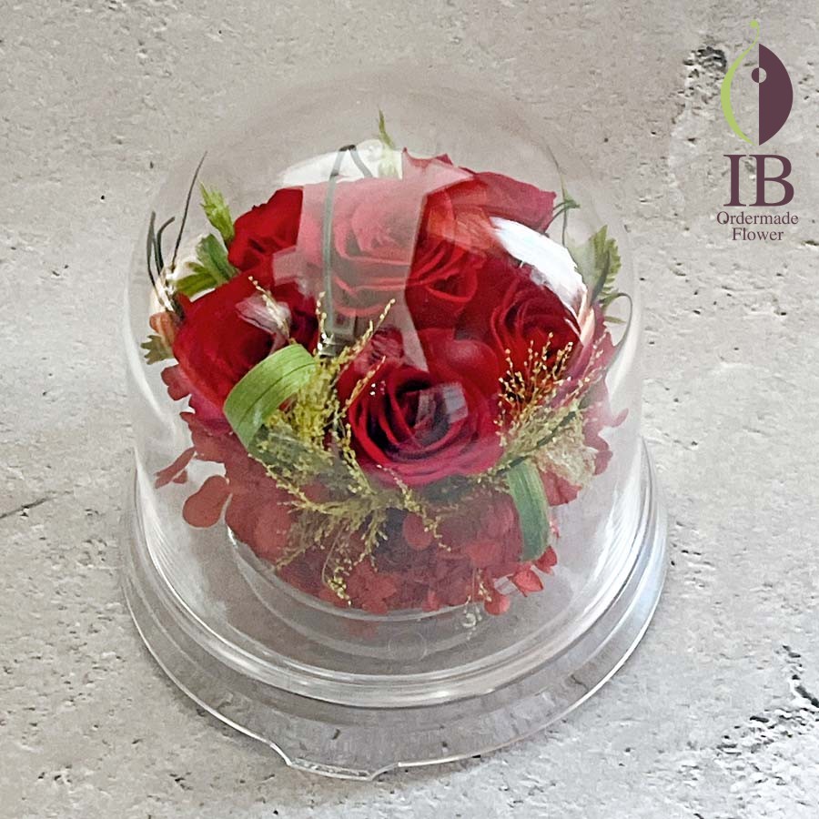 フレーム装飾プリザーブドフラワー