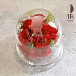 プロポーズの花束を御写真から再現したドームへの装飾251222n 185