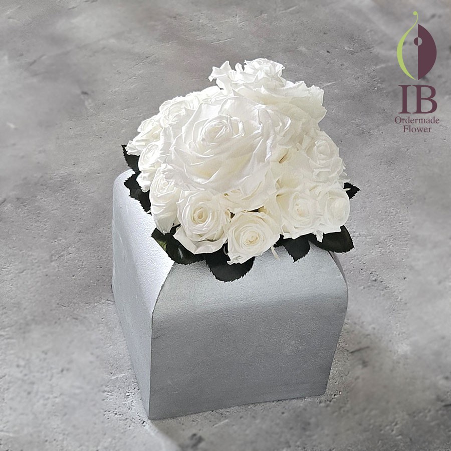 プリザーブドフラワー　自宅　インテリアフラワー