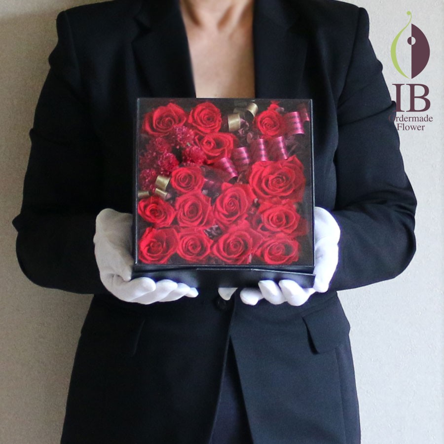 還暦祝い　プリザ　ギフト