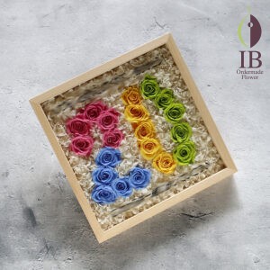 ブリザードフラワー オーダーメイド　結婚20周年お祝い　260321sk 037