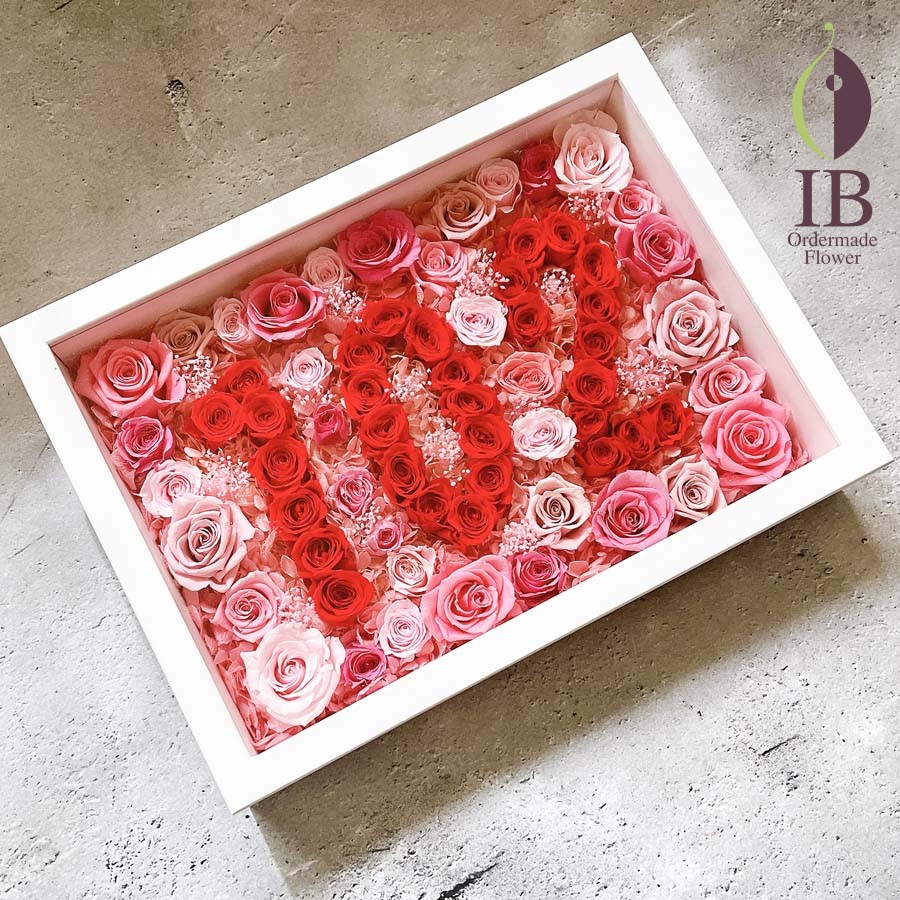 １０２の数字フレーム製作