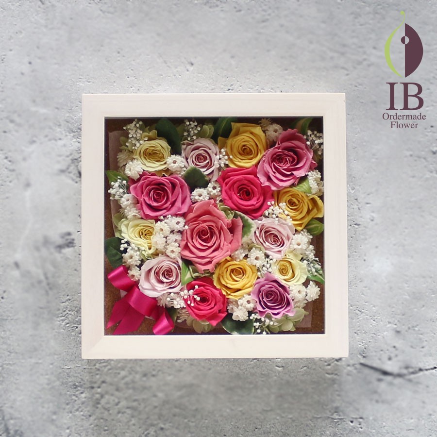 プリザーブドフラワー　フラワーボックス