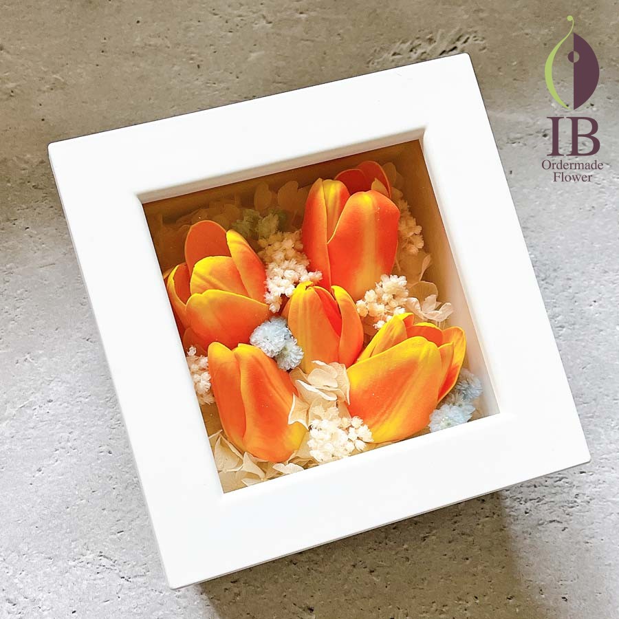 チューリップのフレーム製作