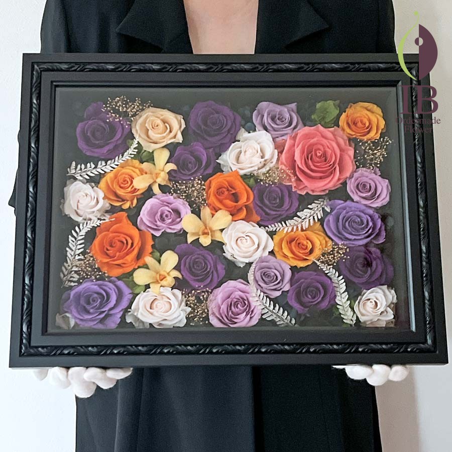 オーダーフレームのお花