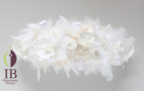 プリザ－ドフラワー　オーダーメイド　受付装飾のお花
